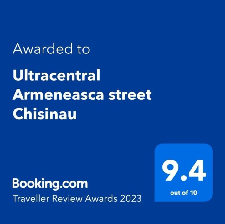 Ultracentral Armeneasca Street Kišiněv Exteriér fotografie